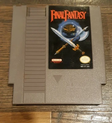 Final Fantasy - Auténtico y Probado - Nintendo NES 1990 Nintendo Entertainment  Foto 1 de 2