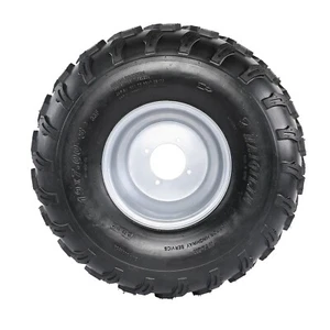 19x7.00-8 19x7-8 Tire On Rim 8" Wheel 4 Lug Pattern 110mm Spacing For ATV Quad - Picture 1 of 7