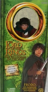 doll Elijah Wood Lord of the Rings Action Figure Frodo Fellowship Hobbit Xmas - Picture 1 of 2