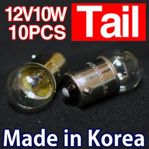 G18 12V 10W TAIL WEDGE Light Bulbs Globes CLEAR HALOGEN Bulk Pack 10PCS - Picture 1 of 6
