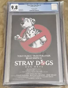 Stray Dogs: Dog Days #1 CGC 9.8 Ghostbusters Horror Homage - Mylar Protector - Picture 1 of 1