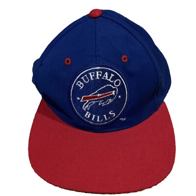 Sombrero De Colección Buffalo Bills Años 80-90 NFL Pro Line SnapBack Sombrero Azul Rojo Foto 1 de 4