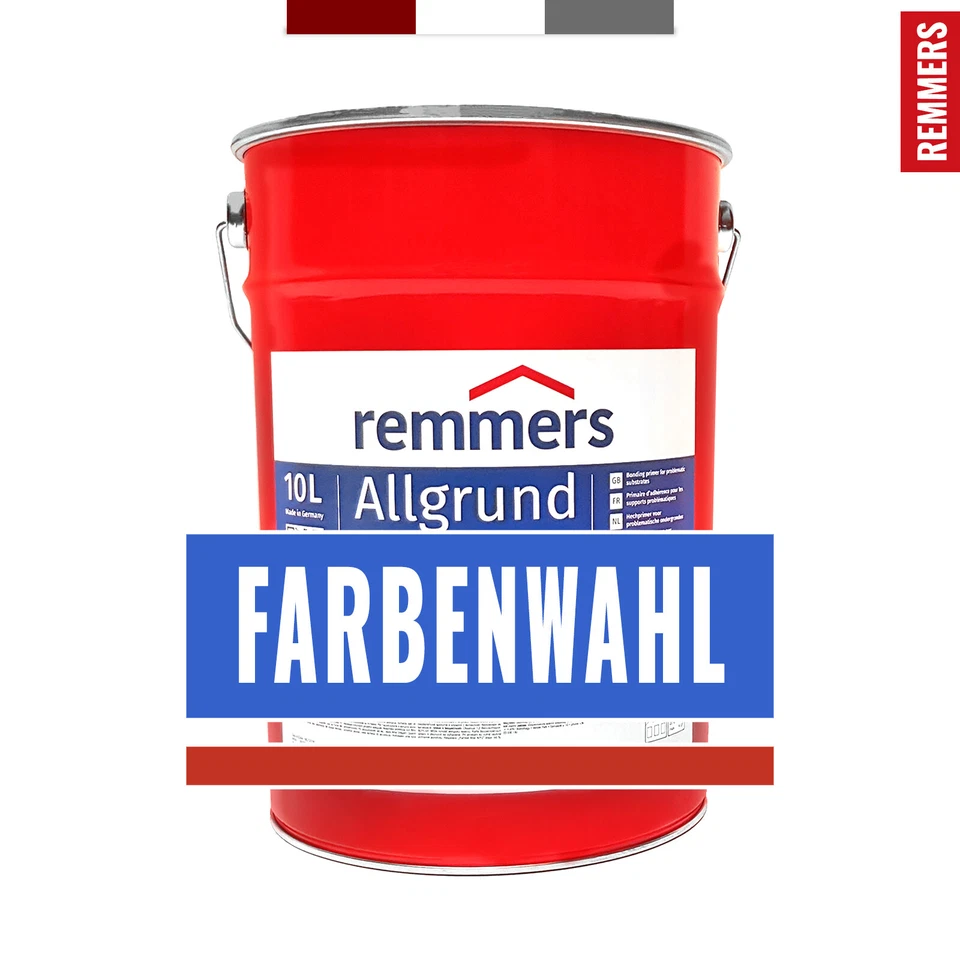 Remmers Allgrund Haftgrund für Metalle, Hartkunststoffe & Holz alle Farben 10 L - Bild 1 von 1