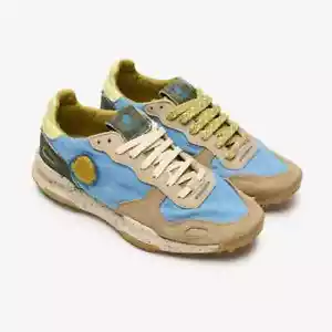 Satorisan - Chacrona Linen MODEL Blue Swirl - Size 44 (Eu) - Foto 1 di 6