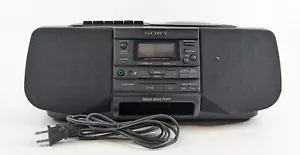 Sony CFD-S33 CD Player Cassette Recorder Stereo Radio Boombox - Tested & Works! - Picture 1 of 16