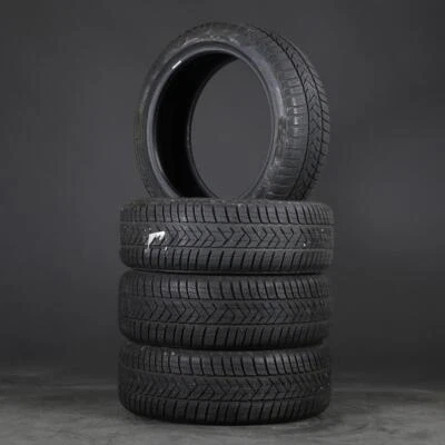 4x Winterreifen Pirelli Sottozero Winter 3 225/45 R19 96V * RSC / 6,5-7,0 mm - Bild 1 von 2