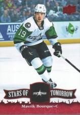 2022-23 Upper Deck AHL Hockey Stars of Tomorrow Red #ST9 Mavrik Bourque