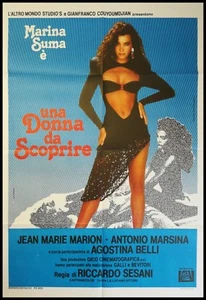 UNA DONNA DA SCOPRIRE Manifesto Film 2F Poster Originale Cinema MARINA SUMA - Imagen 1 de 1