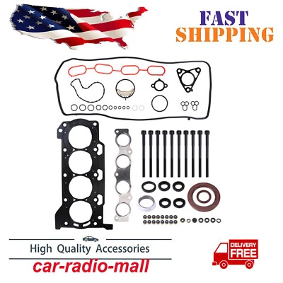 Junta de cabeça com parafusos conjunto para 2010-2015 Toyota Prius V Lexus CT200h 1.8L 2ZRFX - Imagem 1 de 4