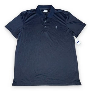 Izod XL Golfshirt schwarz mit Etikett - Bild 1 von 4