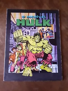 Hulk complete album stickers cards 1980 vgc Portuguese edition very rare - Picture 1 of 12