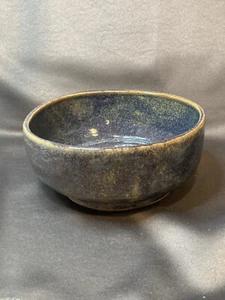 Vintage Hand made Pottery Stone ware Type 7" Bowl One of a Kind w/ signature - Picture 1 of 8