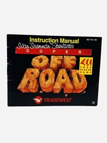 Super Off Road Nintendo Nes Ivan Ironman Stewart De Colecci&oacute;n Manual de Instrucciones Solo Dif&iacute;cil de Encontrar