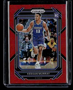 2022 Panini Prizm #245 Keegan Murray (EC) Red /299 Near Mint