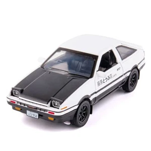 1/32 AE86 Initial D Model Car, Zinc Alloy Pull Back Toy car with Sound and Li... - Picture 1 of 7