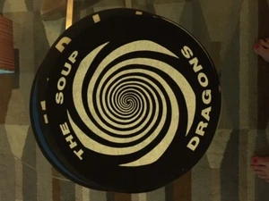 Vintage "The Soup Dragons" Turntable Slip Mat - set of 2 - Picture 1 of 1