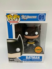 Funko Pop! Vinyl Batman 01 metallic chase Original DC Universe Box 