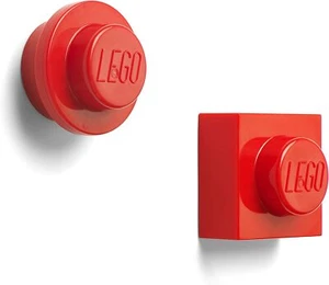 Room Copenhagen, Lego Magnet Set - 2 Piece Fridge, Whiteboard Magnets - Bright R - Picture 1 of 5