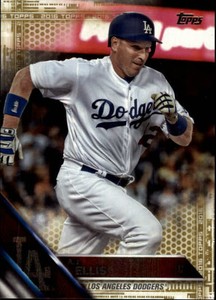 2016 Topps Update Gold Los Angeles Dodgers Baseball Card #US300 A.J. Ellis /2016
