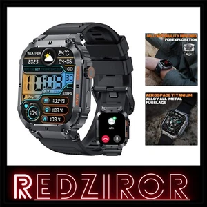 All-Metal Military Smartwatch with Ultra HD Display & Long Battery Life - Picture 1 of 9