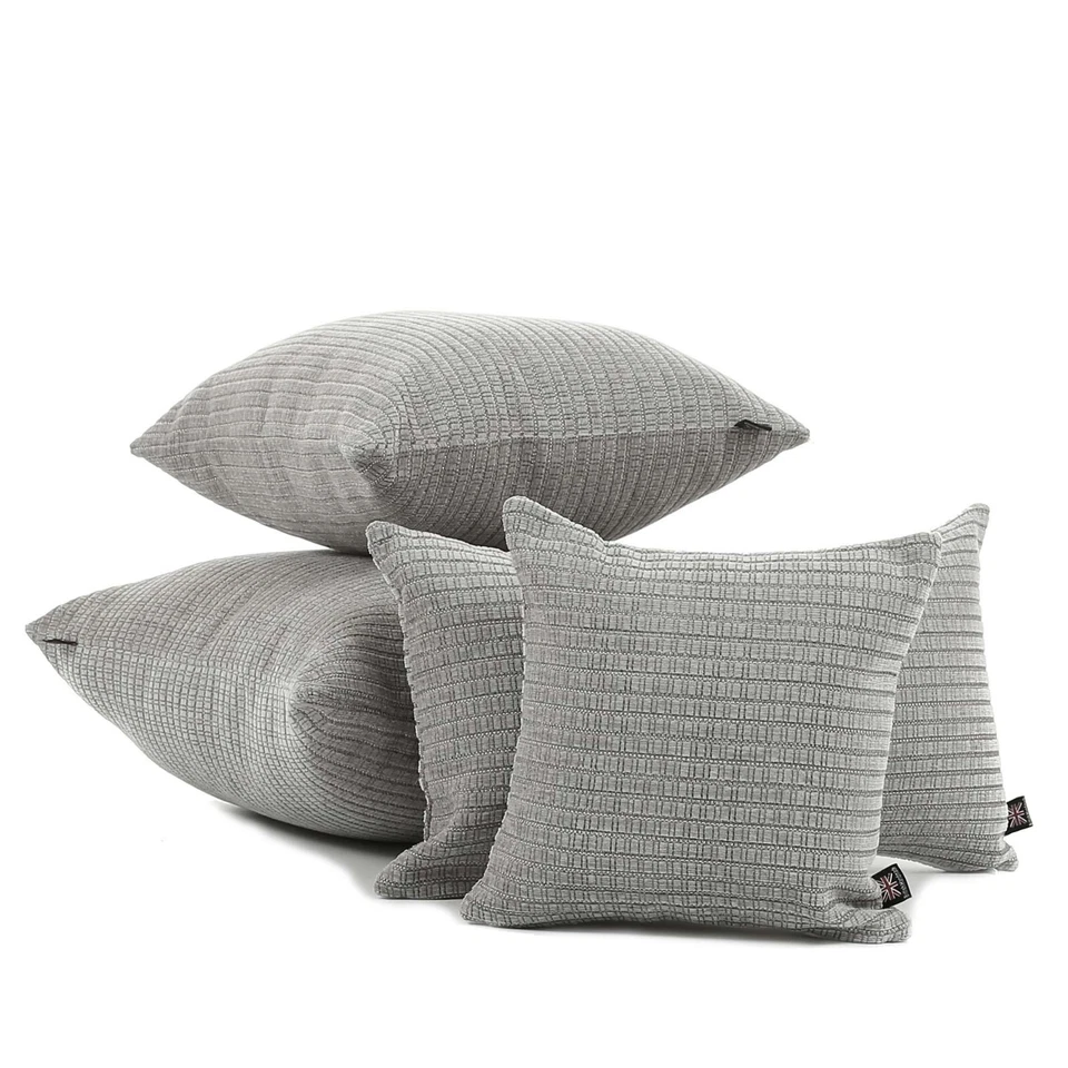 New Modern Thick Durable Woven Hopsack Handmade Cushion Cover & Filling - Image 1 of 1