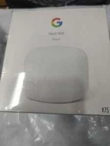 Google Nest Wifi Router~ GA00595-US~ Snow~ H2D~ Router/Cable/Adapter~ NEW SEALED - Picture 1 of 2