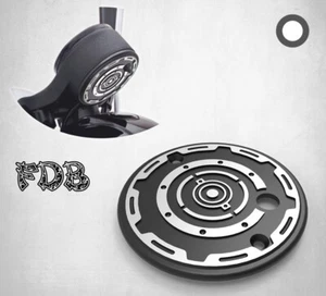 Fit H-D 2007-2013 Sporter XL 883 1200 Smashing Gear Contrast Cut Gauge End Cover - Foto 1 di 8