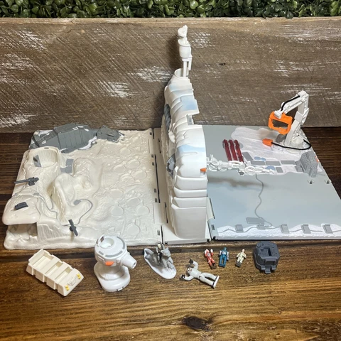 1996 Star Wars Action Fleet Set Ice Planet Playset Figures Micro Machines Wampa Cover
