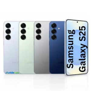 NEW Samsung Galaxy S25 5G 128GB FACTORY UNLOCKED 6.2" Smartphone - Picture 1 of 13