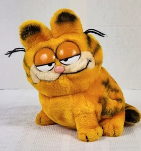 Vintage 1981 Dakin 9 Zoll sitzend Plüsch Garfield The Cat United Funktionen sehr schön! - Bild 1 von 10