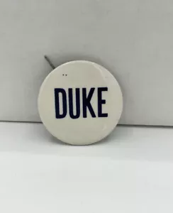 Botón Pinback Vintage Duke University años 50 - Imagen 1 de 3