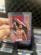 2021 Panini Chronicles UFC Elite RC Rookie Khamzat Chimaev Asia Red Prizm /88