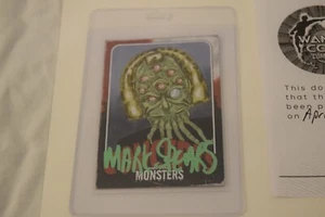 Mark Spears Monsters Serie 2 Sammelkarte • Dr. Panoptes / Dracula SIGNIERT!  🔥 - Bild 1 von 8
