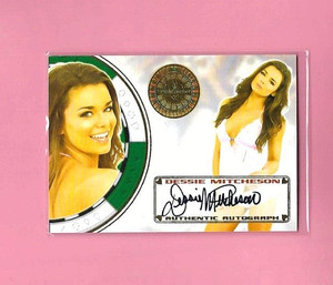 2013 BENCHWARMER DESSIE MITCHESON AUTO CARD NRMT-MT