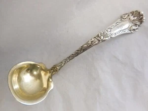 GORHAM MOHN 1902 STERLINGSILBER SAHNE SOCENKELLE 5 5/8" MONOGRAMM "S" - Bild 1 von 13