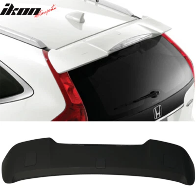 Fits 12-16 Honda CR-V Matte Black OE Factory Style Rear Roof Spoiler Wing ABS - Image 1 of 4