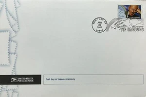 USPS CEREMONIA PROGRAMA 3905 Somewhere Over the Rainbow Cancelar Yip Harburg  - Imagen 1 de 3