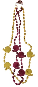 NCAA Arizona State Football Team Sun Devils Logo Beads - Picture 1 of 3