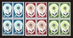 [6411] Portugal 1964, kompletter Satz postfrisch**, Europa CEPT, Viererblock - Bild 1 von 1