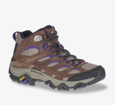 Bota de senderismo Merrell Moab 2 Vent Mid para mujer, con soporte/púrpura J06050 Foto 1 de 4