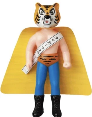 Medicom 玩具软乙烯基老虎面具重印本 M 尺寸可拆卸面具 中岛新品 — 第 1/4 张图片