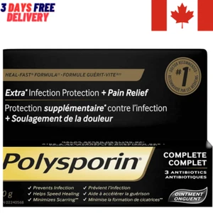 POLYSPORIN® COMPLETE Antibiotic Ointment Extra Infection Protection Pain Relief. - Picture 1 of 6