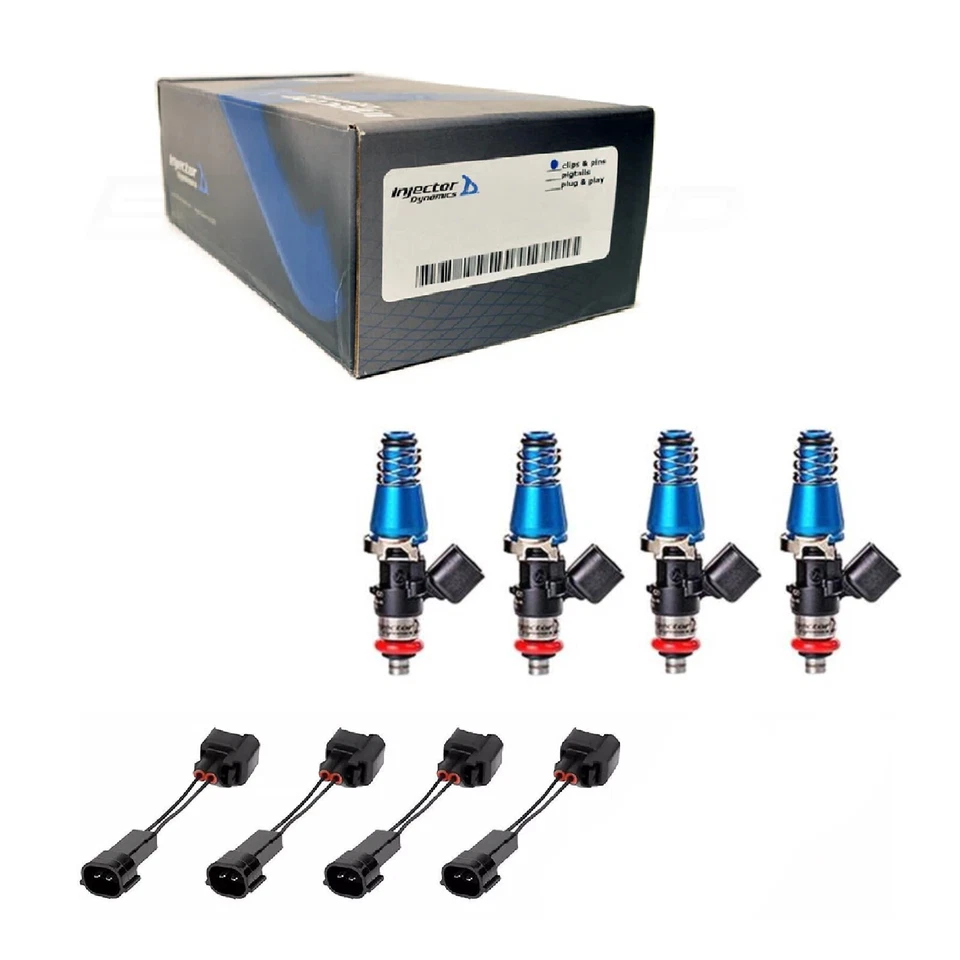 Inyector Dynamics ID1050x 1065cc PNP compatible con 97-01 Honda Prelude H22A H22A4 11 mm Foto 1 de 4