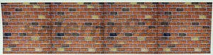 SET #2 OF THREE (3) BRICK WALLS GARAGE DECALS 1:18/1:24 Scale Diorama NEW! - Picture 1 of 4