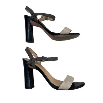 Cole Haan 4" Tacones de Cuero con Tirantes para Mujer Talla 9B Correa para el Tobillo Evento Y2K Años 90  Foto 1 de 4