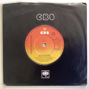 Earth Wind & Fire, in the stone, Africano 7” 45 SINGLE VINYL Soul funk (y - Picture 1 of 3
