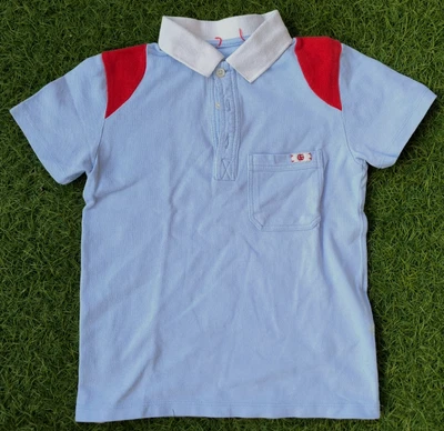 Gucci Boys Light Blue Polo Shirt Size 4Y - Image 1 of 4