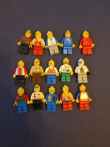 Authentic LEGO Minifigure Lot of 15 Miscellaneous Figures - Picture 1 of 8