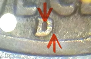 1937 D D/D RPM Buffalo Nickel Repunched Mint Mark Variety - Picture 1 of 4