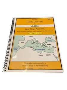 BIBLIOPLAN HANDS-ON-MAPS for MIDDLES YEAR 1: ANCIENTS Workbook~BIBLE - Picture 1 of 2